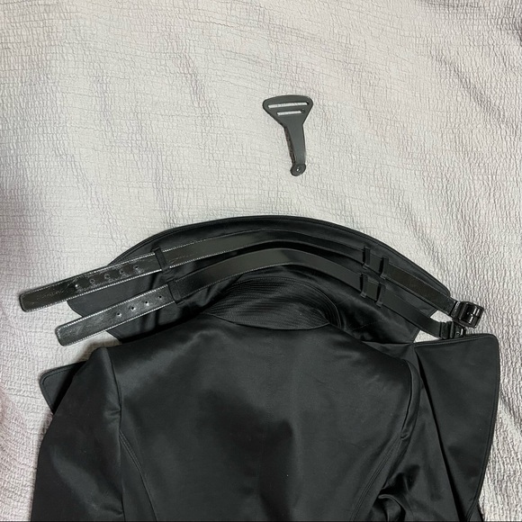 BURBERRY Black PLINCMOD55SWI Trench Coat 🧥 - Picture 9 of 12